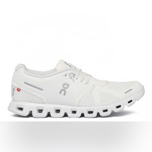✨🥳 On Running - On Cloud 5 - Men's Undyed White / White Running Shoes Size 10